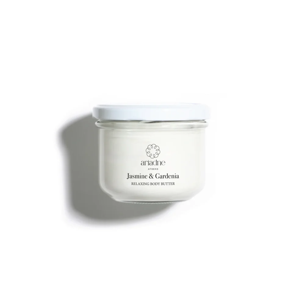 Bούτυρο σώματος Jasmine & Gardenia White Petals Body Butter 225ml Ariadne Athens